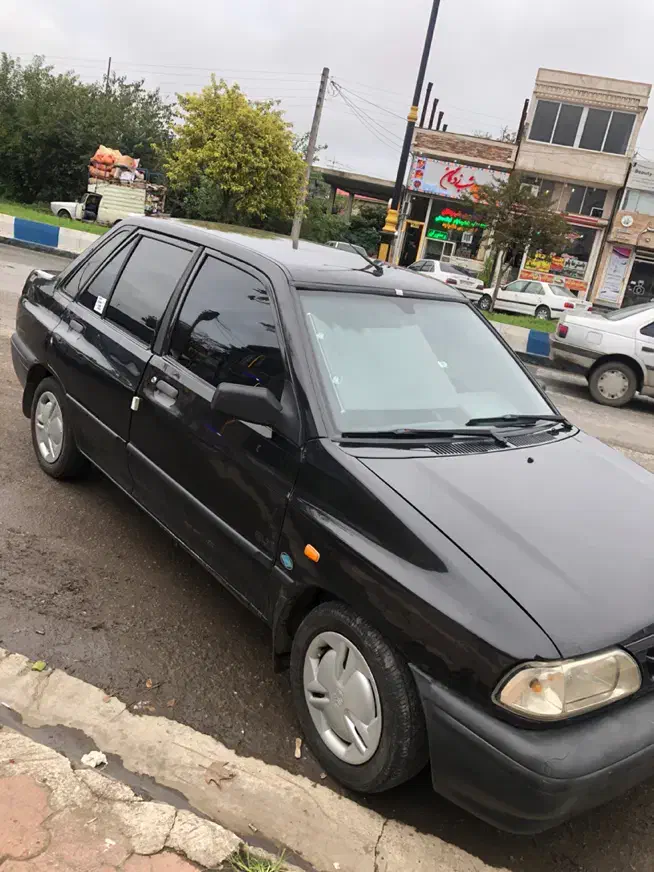 پراید۸۸ یک لکه رنگ درب عقب مابقی بیرنگ|خودرو سواری و وانت|تالش, هشتپر|دیوار