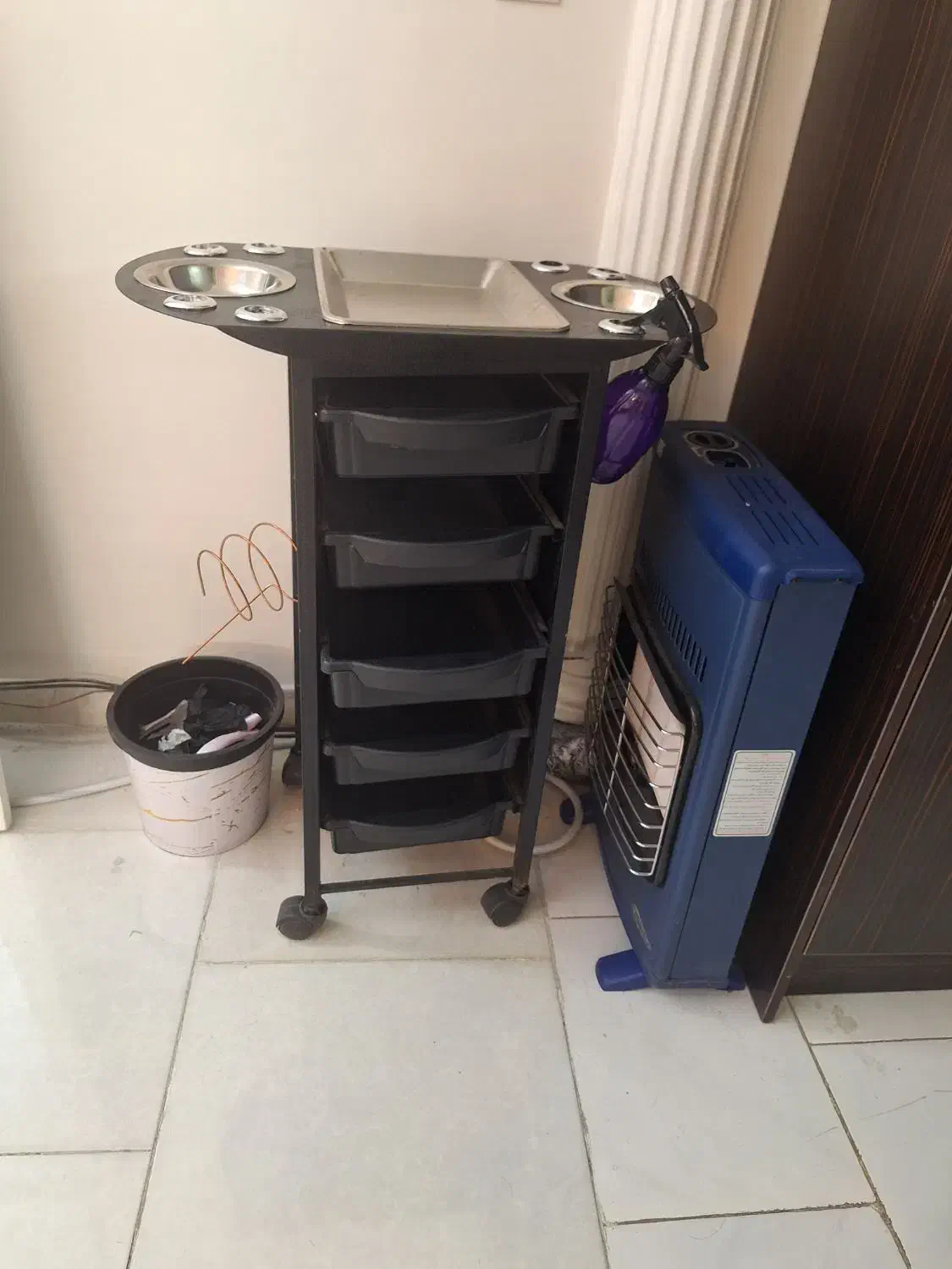 ترولی چرخدار کشودار|جاکفشی، کمد، دراور|تهران, ائمه اطهار|دیوار