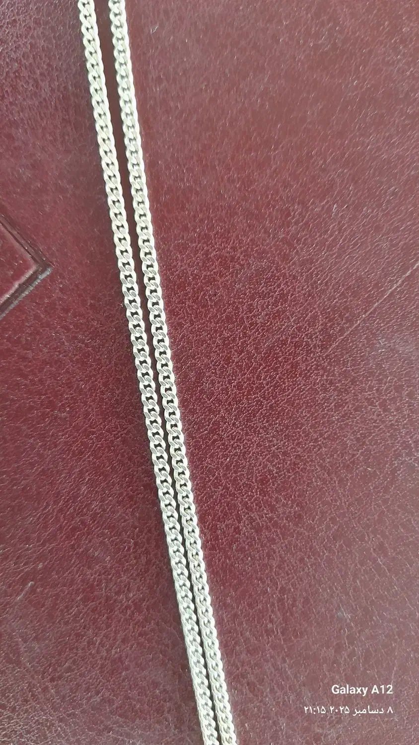 زنجیر نقره عیاربالا|جواهرات|قنوات, |دیوار