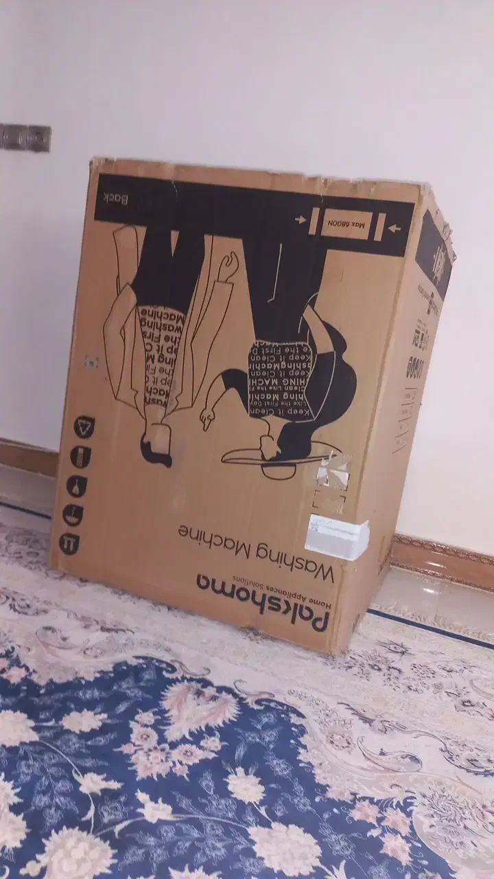 کارتون لباسشویی نوکیلویی پاکشوما|ماشین لباسشویی و خشککن لباس|بروجرد, |دیوار