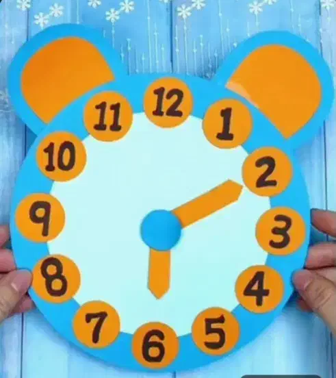 سلام وقتتون بخیر|ساعت دیواری و تزئینی|خمیر, |دیوار