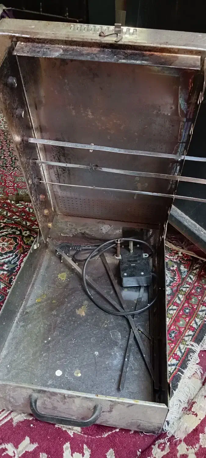 کباب پز موتوردار|اجاق گاز و لوازم برقی پختوپز|اردبیل, |دیوار