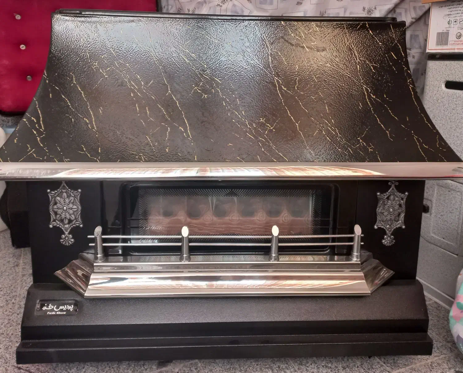 طرح شومینه|بخاری، هیتر، شومینه|سهند, |دیوار