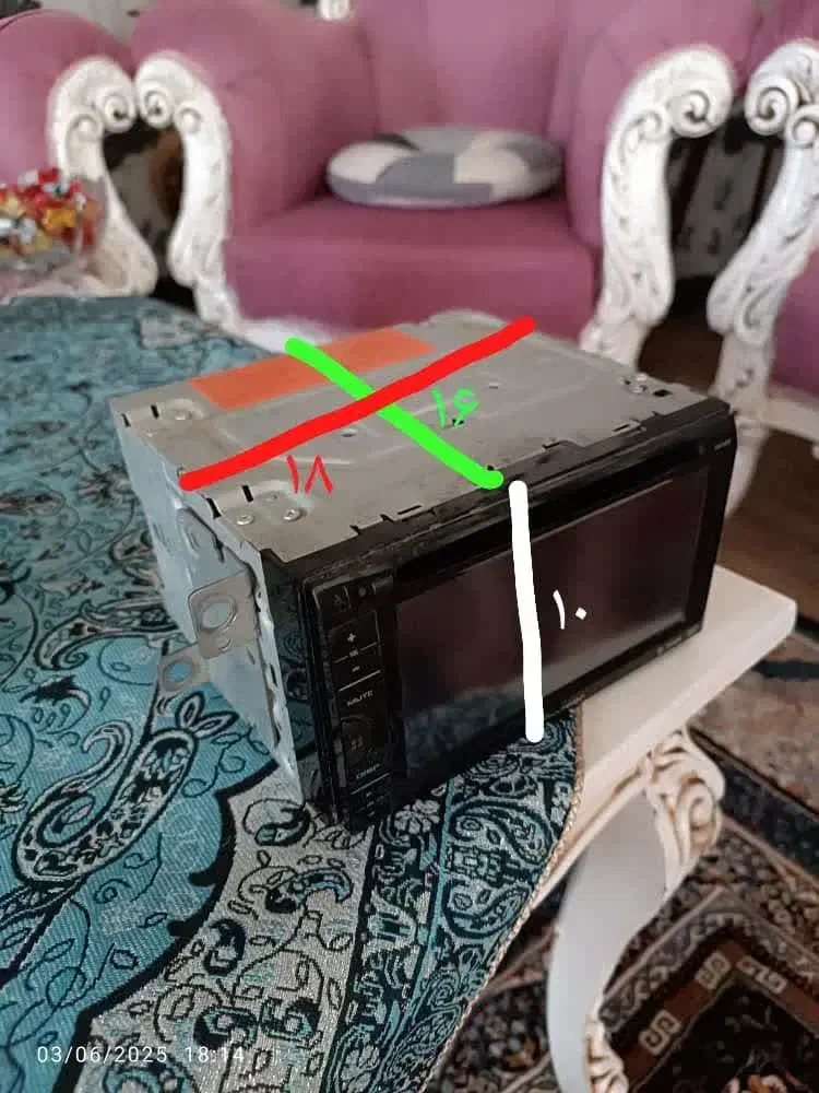 مانیتور پایونر مدل avh-265bt|قطعات یدکی و لوازم جانبی|شاهین‌شهر, شهرک امام علی|دیوار