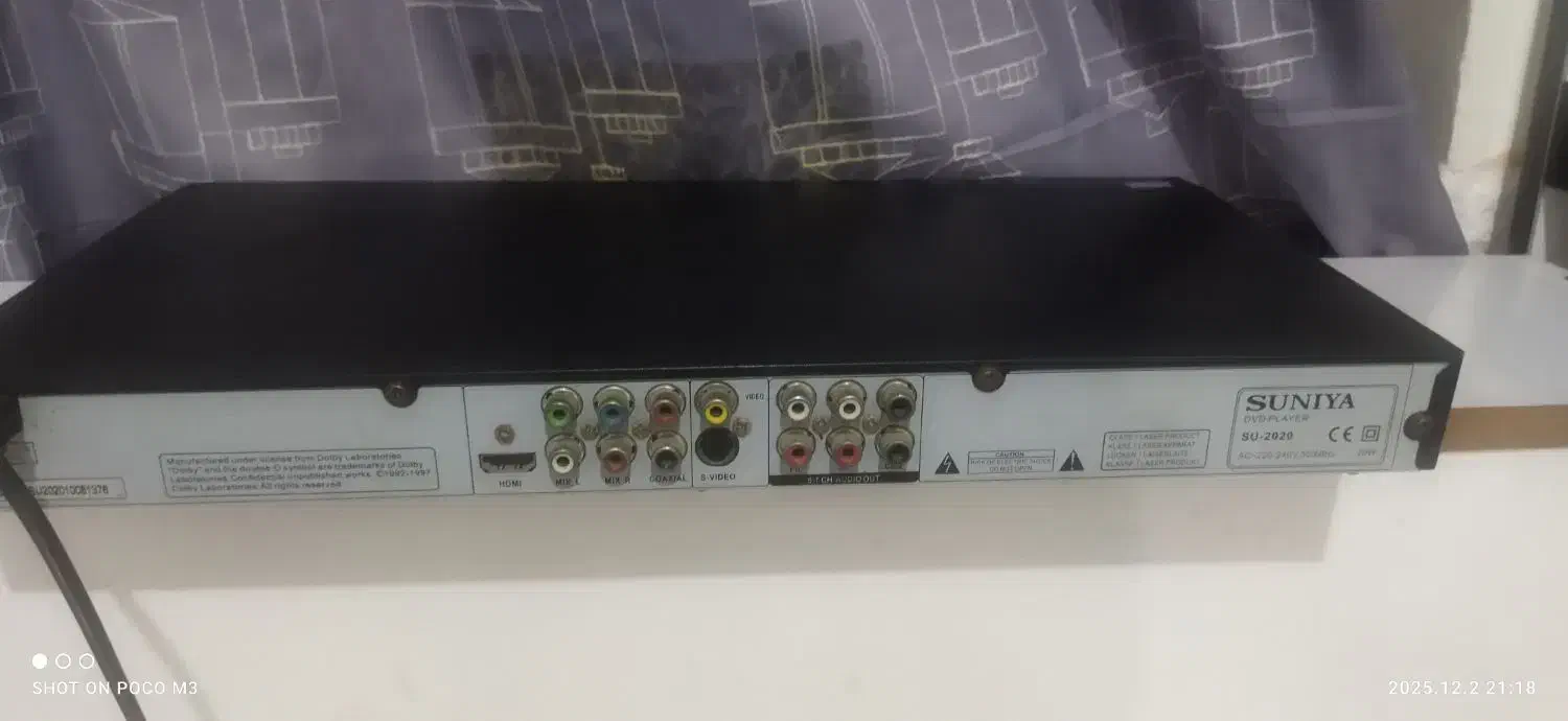 دی وی دی|پخش‌کننده DVD و ویدیو|آبادان, |دیوار