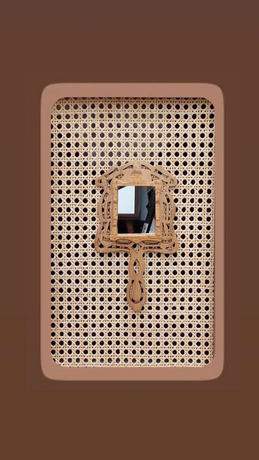 آینه دستی|آینه|قم, شهرک قدس|دیوار