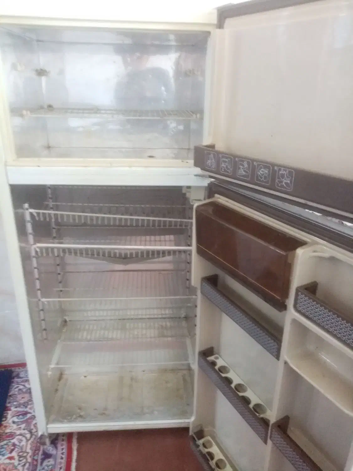 تعویض یخچال قدیمی با بخاری گازی|یخچال و فریزر|آباده, |دیوار