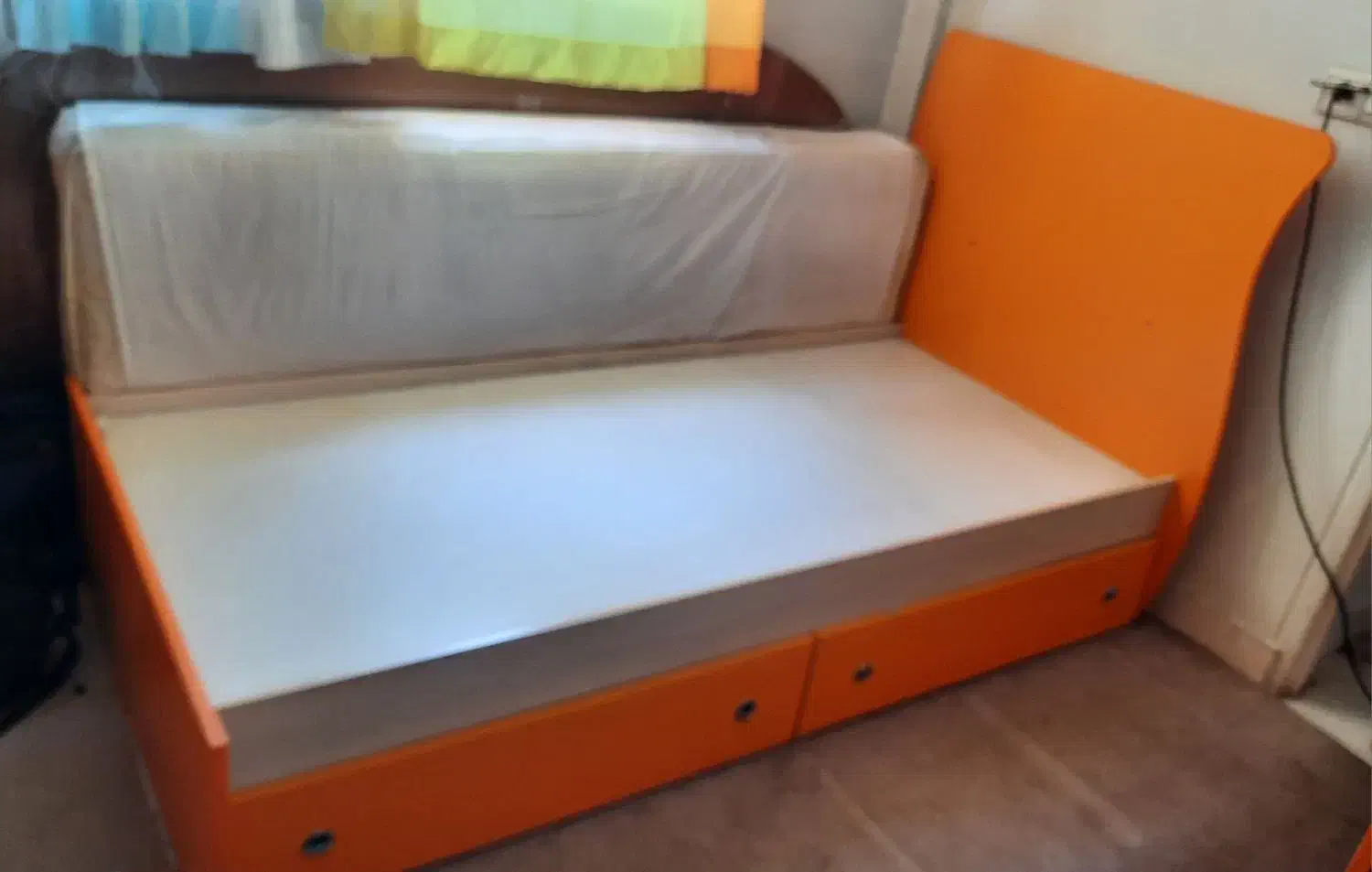 سرویس خواب نوجوان تخت خواب کمد دراور|تخت و سرویس خواب|تهران, وحیدیه|دیوار