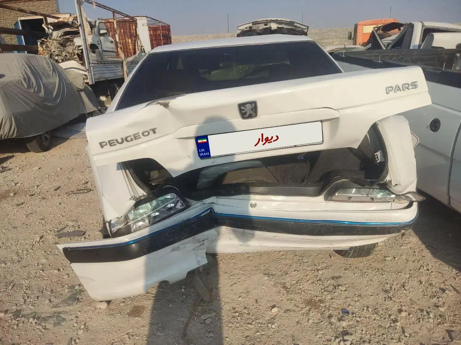 پژو پارس تصادفی ۱۴۰۱|خودرو سواری و وانت|لامرد, |دیوار