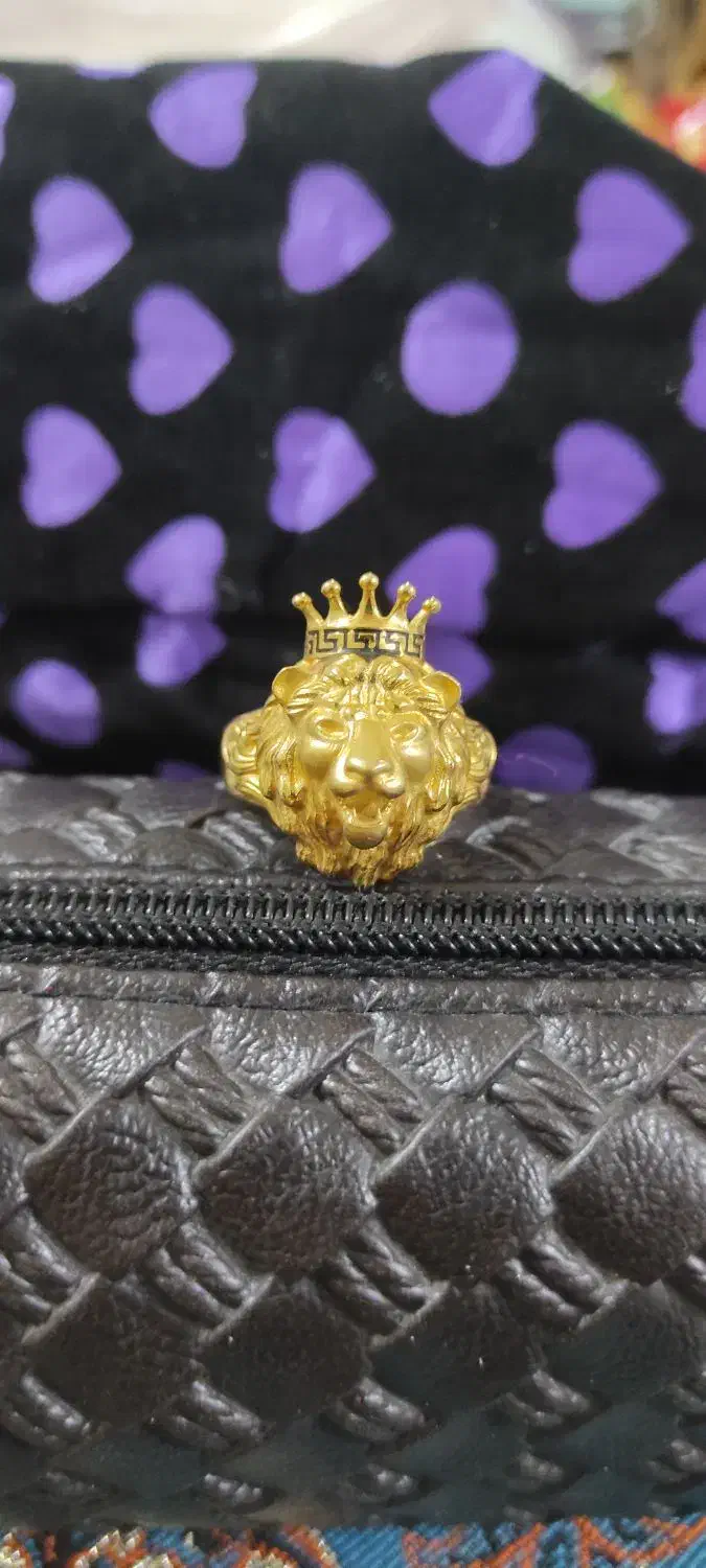 انگشتر شیر شاه کله شیر تاجدار|جواهرات|اصفهان, سپاهان‌شهر|دیوار