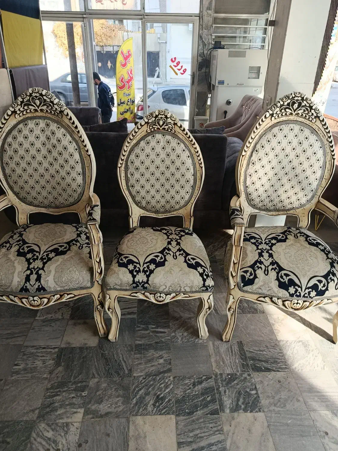 مبل سلطنتی (قیمت کل)|مبلمان خانگی و میز عسلی|کرمانشاه, |دیوار