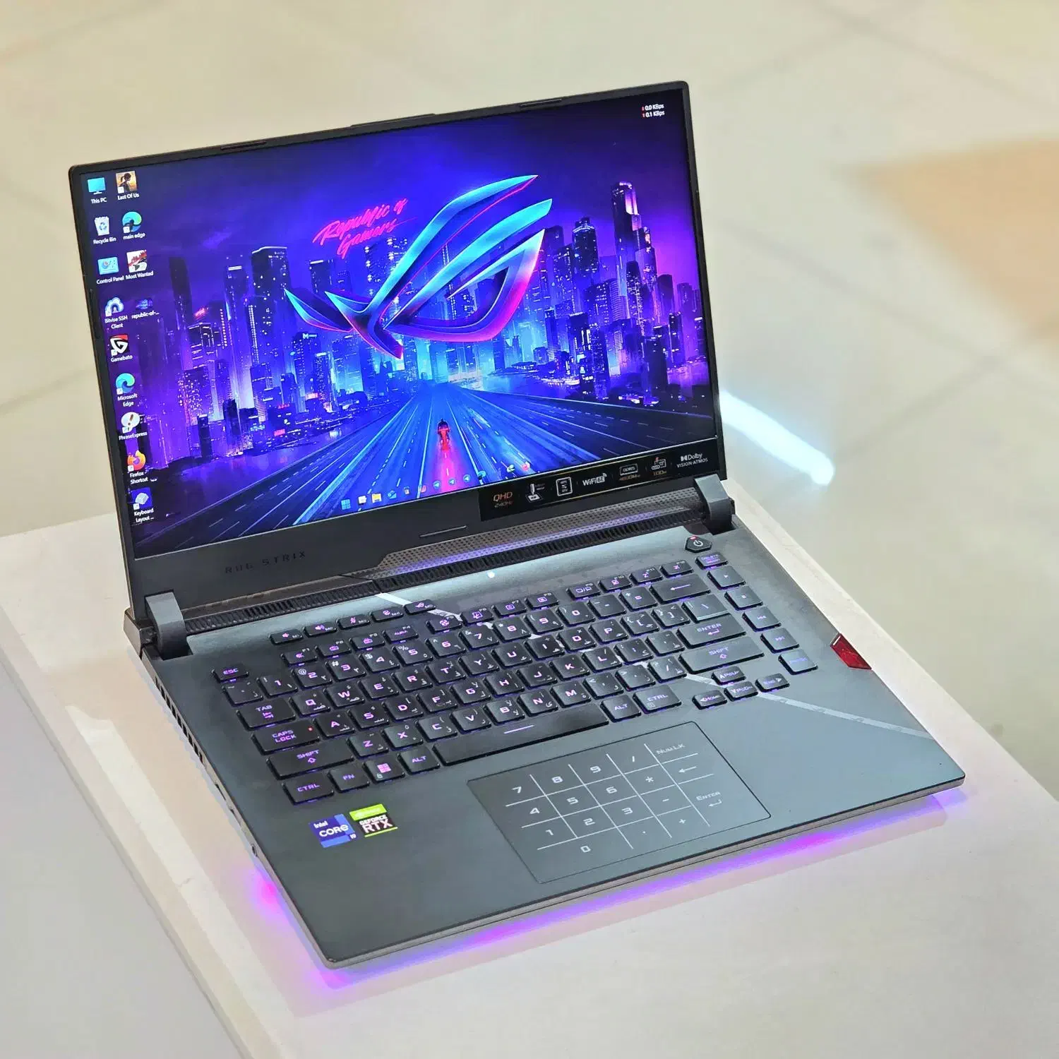 لپتاپ ASUS ROG Strix G533ZW رم 32 گیگابایت|رایانه همراه|شیراز, ملاصدرا|دیوار