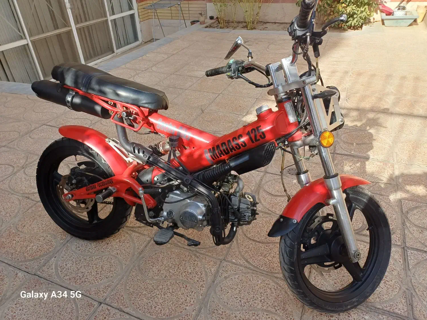 موتور زیگما ساچ ۱۲۵ سی سی آلمانی|موتورسیکلت|اصفهان, آفاران|دیوار