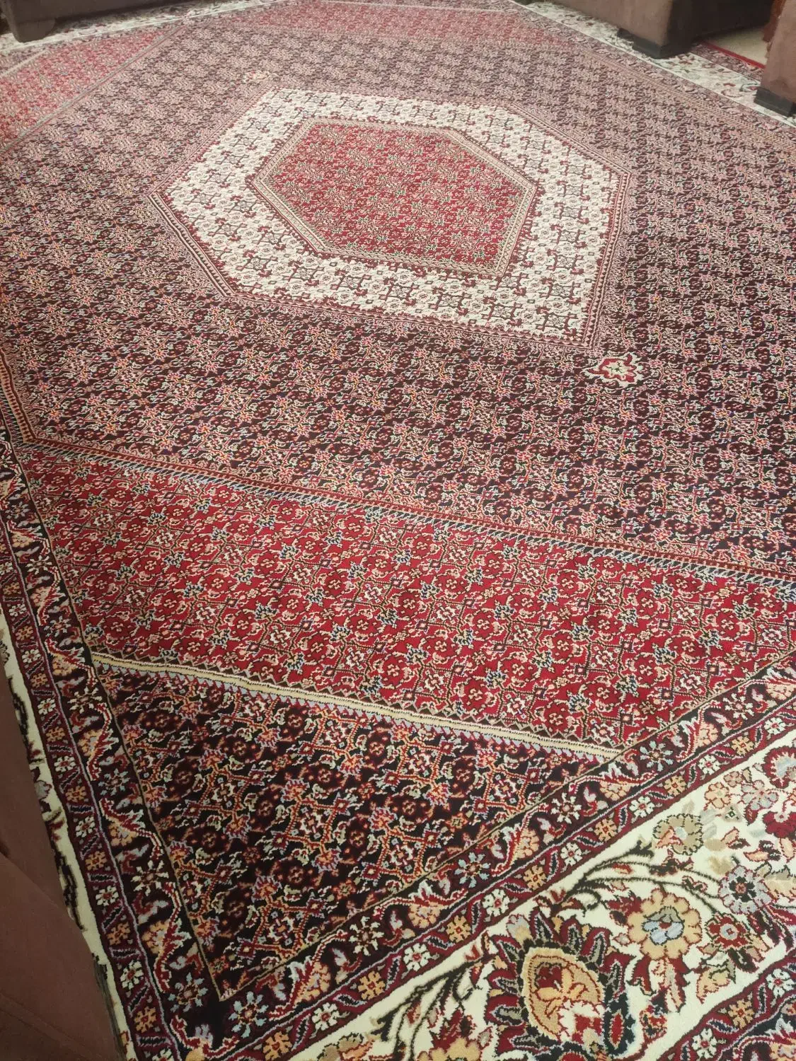 فرش 12متری فرهی عالی درحد|فرش|ساری, |دیوار