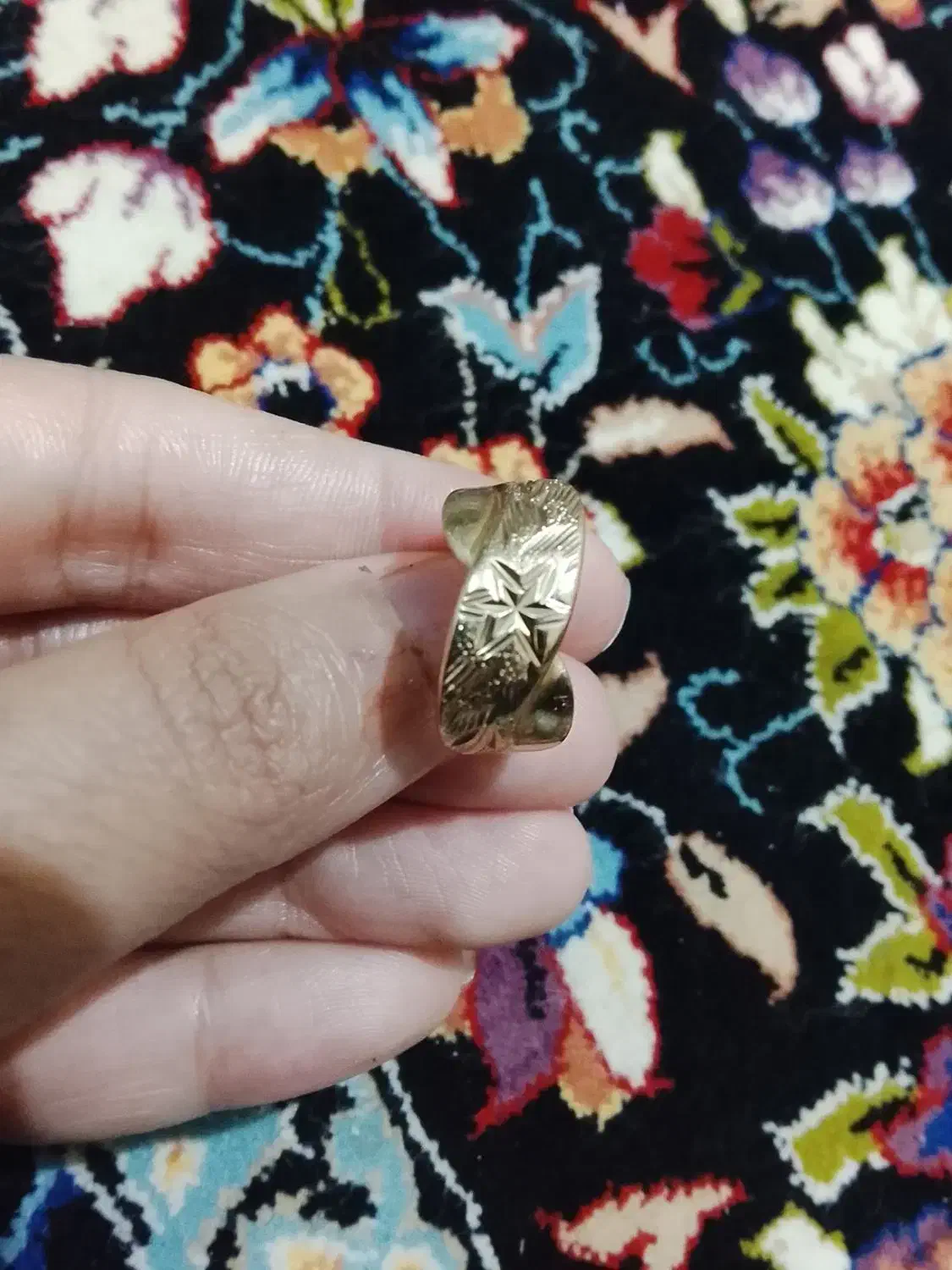 یک عدد انگشتر طلا درحد نو|جواهرات|مسجد سلیمان, |دیوار