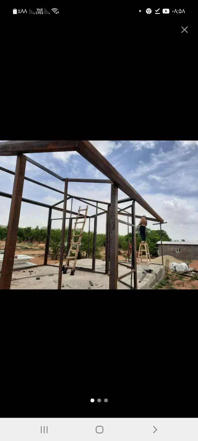 سقف شیروانی نما|خدمات پیشه و مهارت|گلپایگان, |دیوار