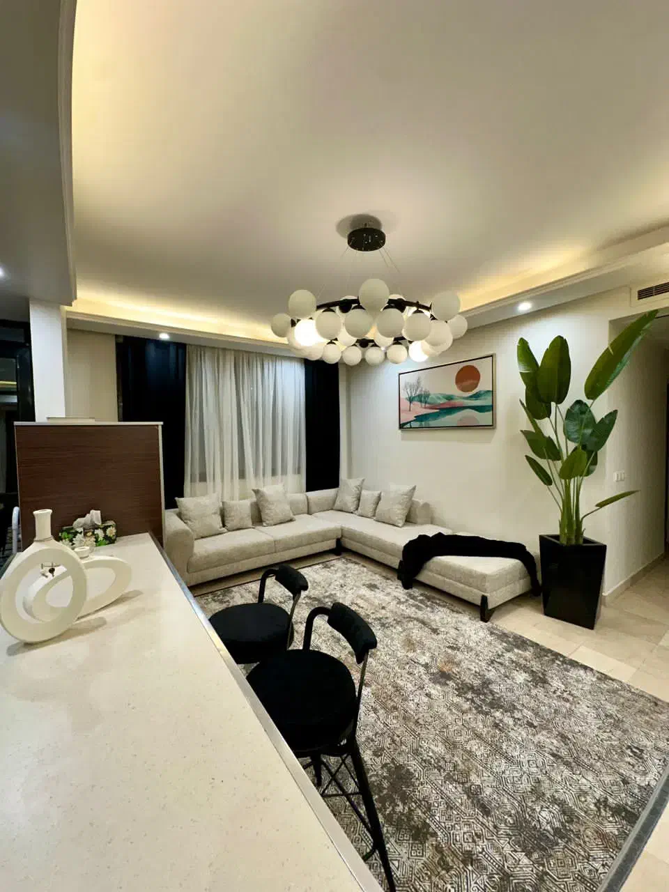 دوخواب لوکس سعادت اباد فول فرنیش|اجارهٔ کوتاهمدت آپارتمان و سوئیت|تهران, سعادتآباد|دیوار