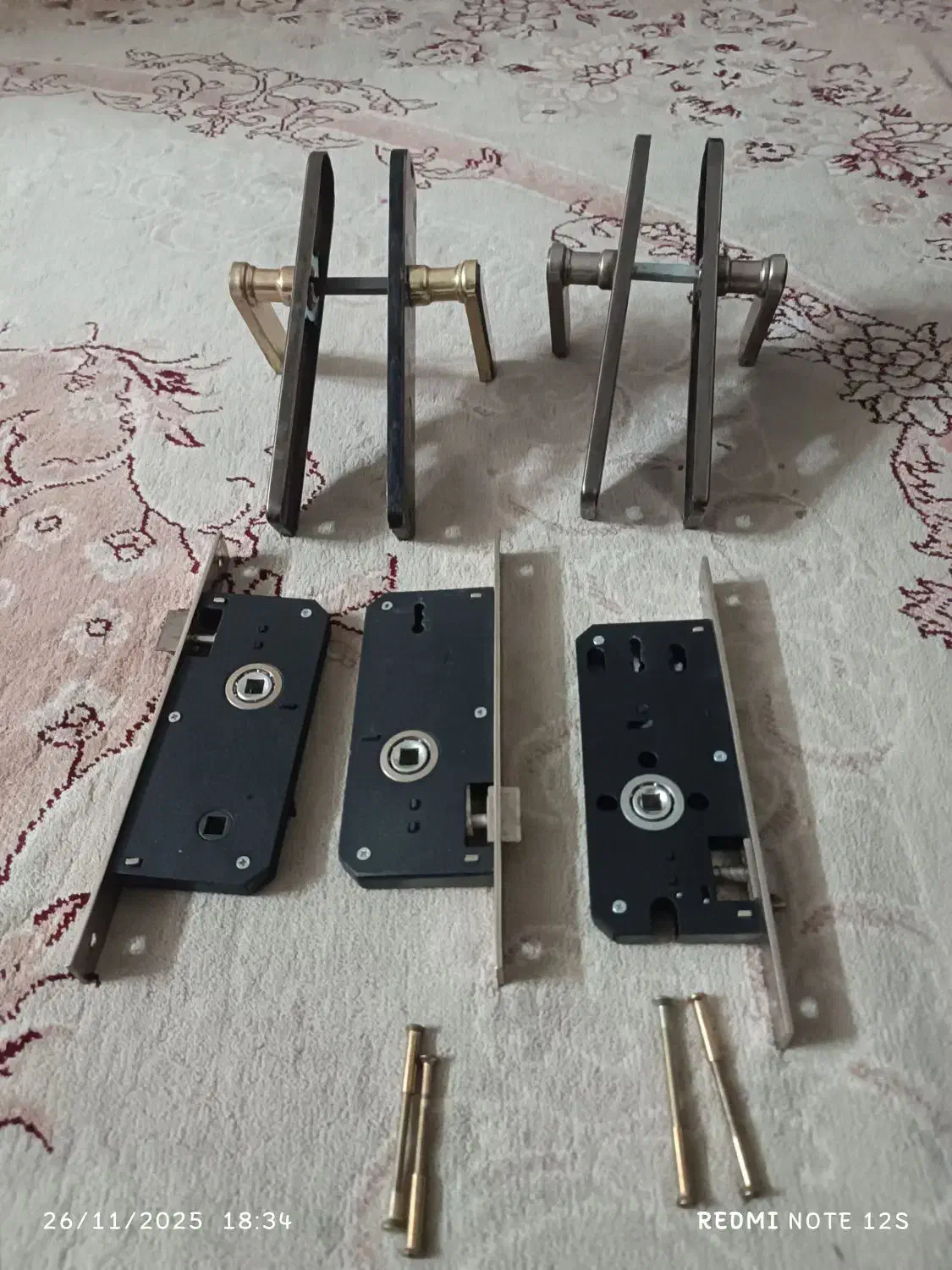 قفل درب اتاق خواب و سرویس|مصالح و تجهیزات ساختمان|مشهد, عامل|دیوار