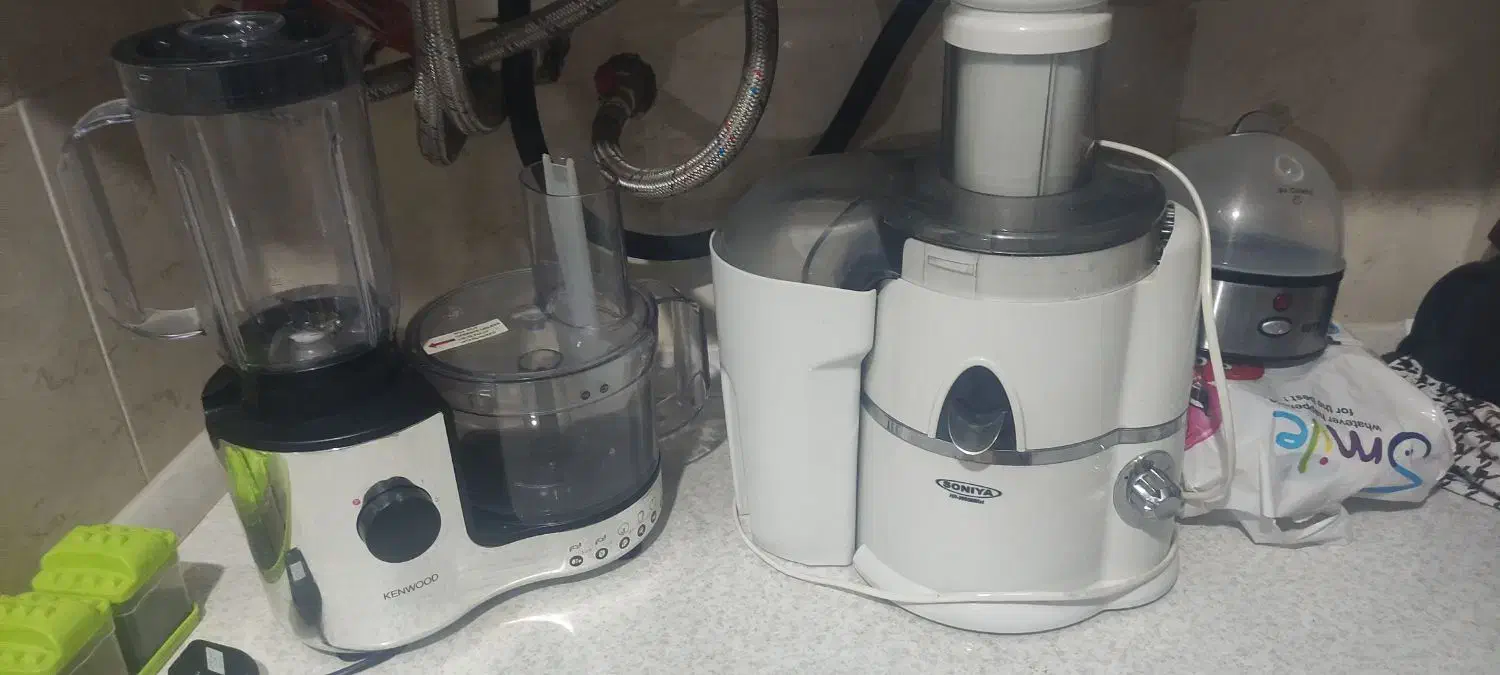 غذا ساز کنوود اصلی و آبمیوه گیری سونیا|خردکن، آسیاب، غذاساز|فولادشهر, مسکن مهر فولادشهر|دیوار