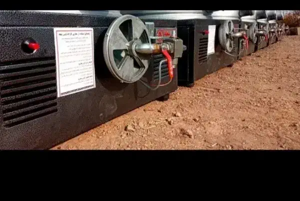 بخاری کارگاهی گازی|بخاری، هیتر، شومینه|اشتهارد, |دیوار