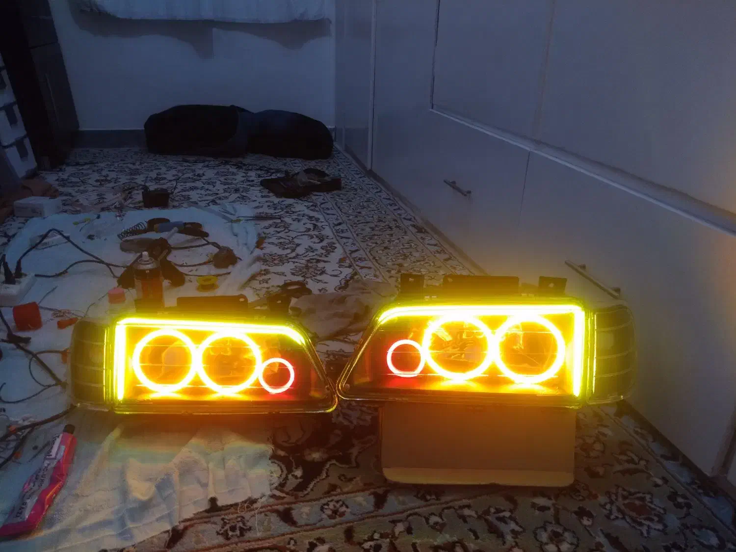 تبدیل چراغ ساده به اسپورت|قطعات یدکی و لوازم جانبی|سهند, |دیوار