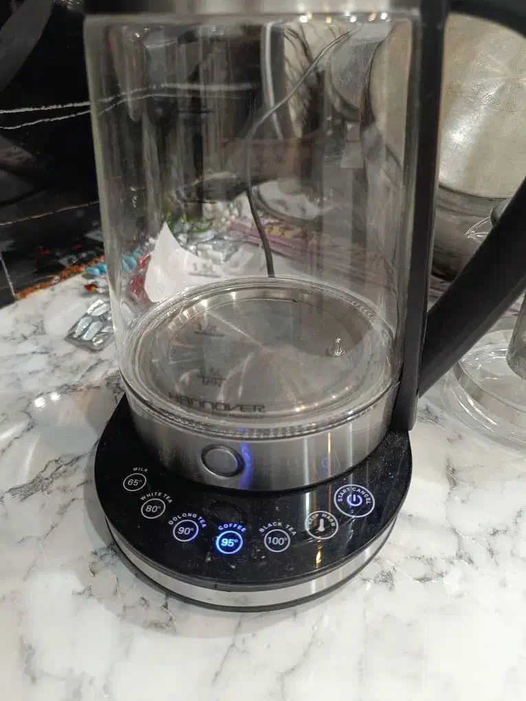 کتری برقی لمسی مارک هانوور|سماور، چای‌ساز، قهوه‌ساز|دزفول, |دیوار