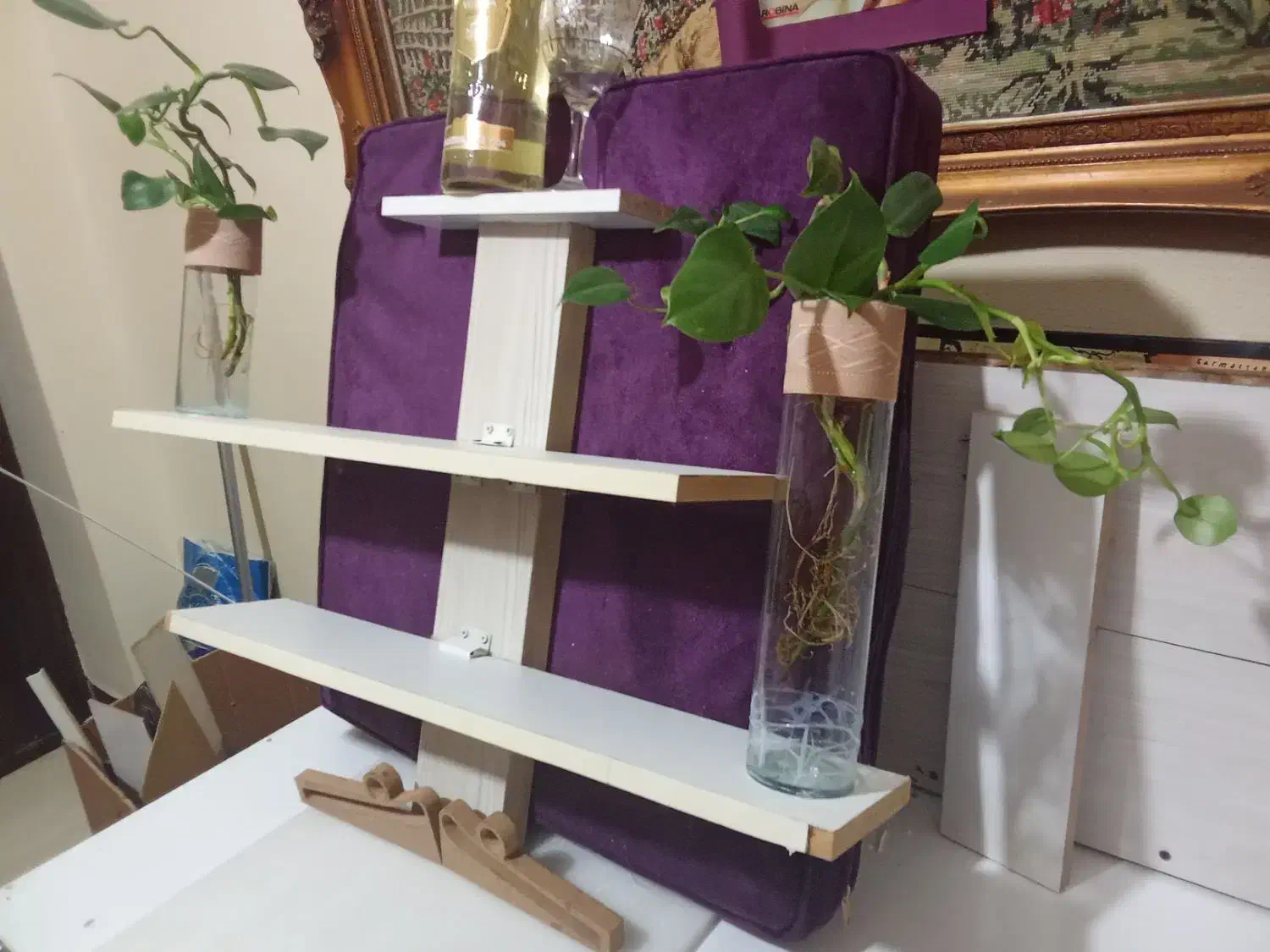 ۲مدل شلف برای فروش|کتابخانه، شلف، قفسه‌های دیواری|شاهین‌شهر, شهرک میلاد|دیوار