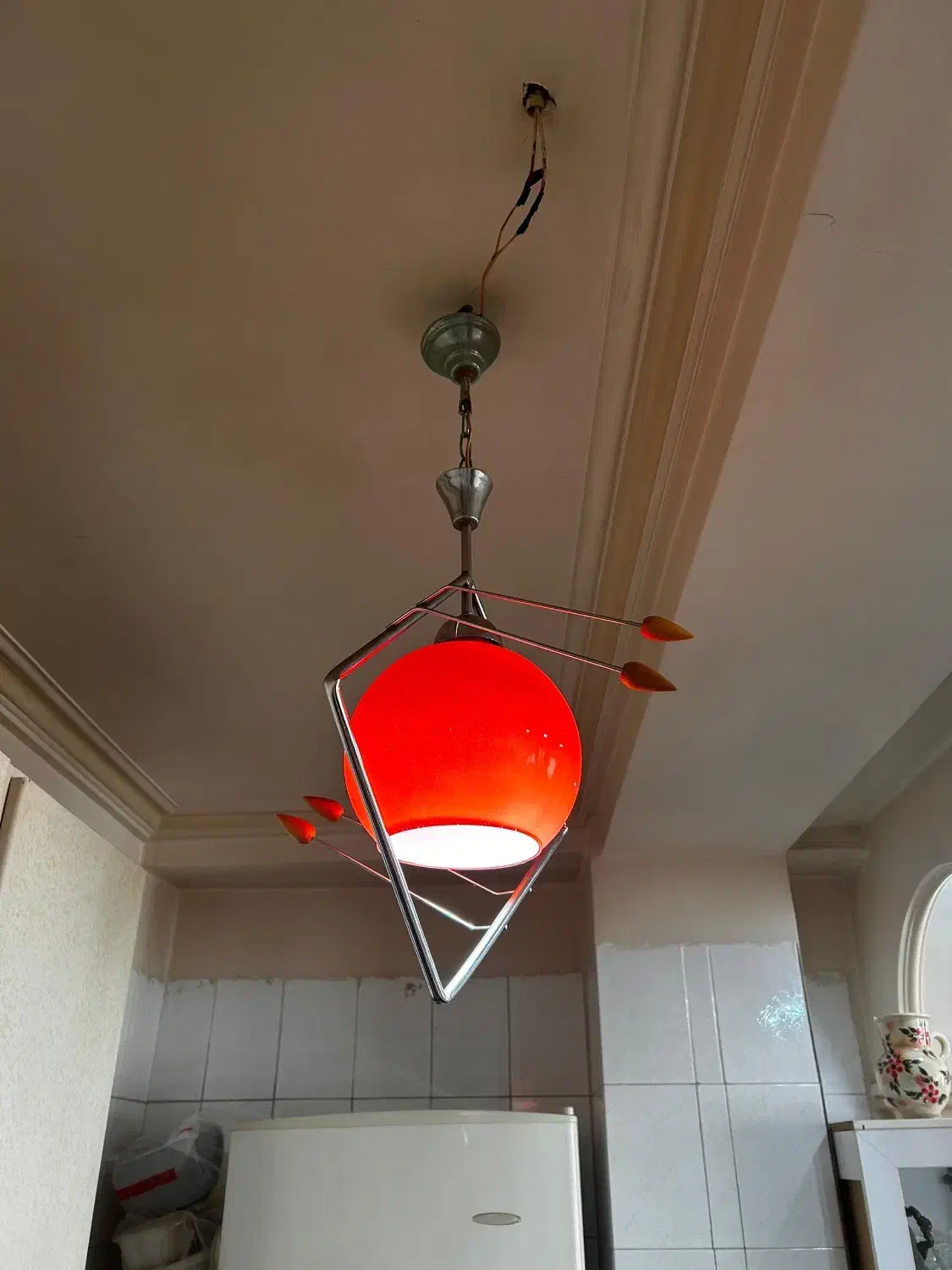 لوستر|لوستر و چراغ آویز|کرج, برغان|دیوار