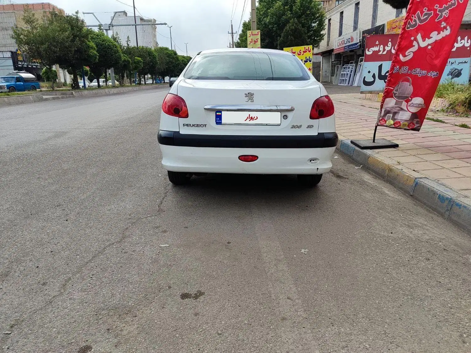 206 SD مدل 95|خودرو سواری و وانت|اسلامآباد غرب, |دیوار