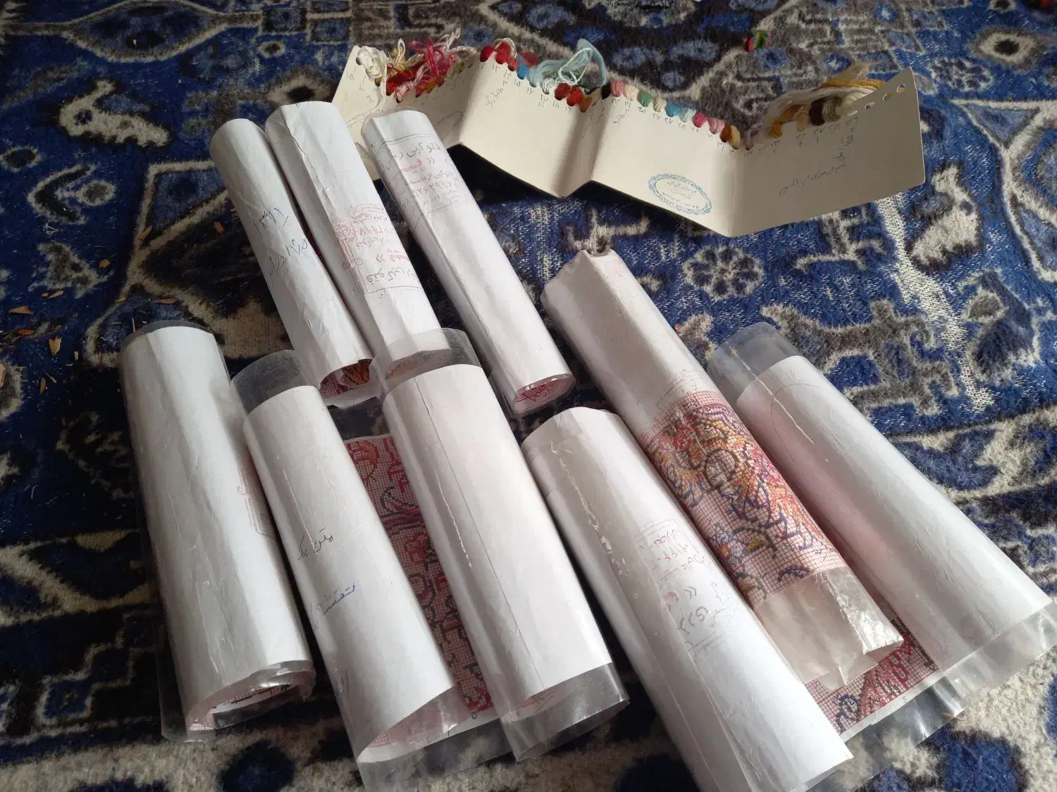 نقشه ی قالی|تابلو فرش|تبریز, |دیوار