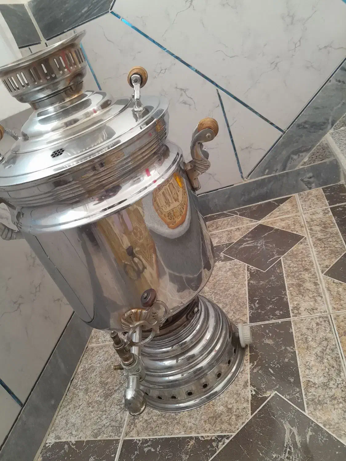 سماور گازی|سماور، چای‌ساز، قهوه‌ساز|سقز, |دیوار