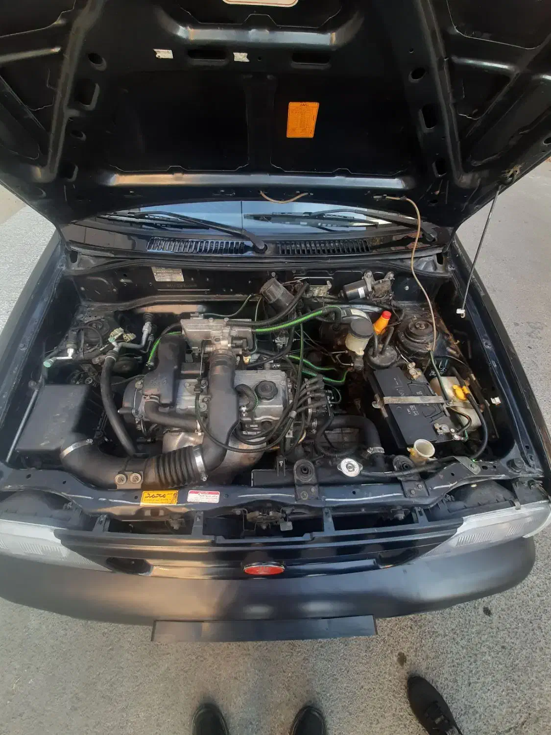 پراید مدل ۸۷ سرمه ای ۷رنگ|خودرو سواری و وانت|ارومیه, |دیوار