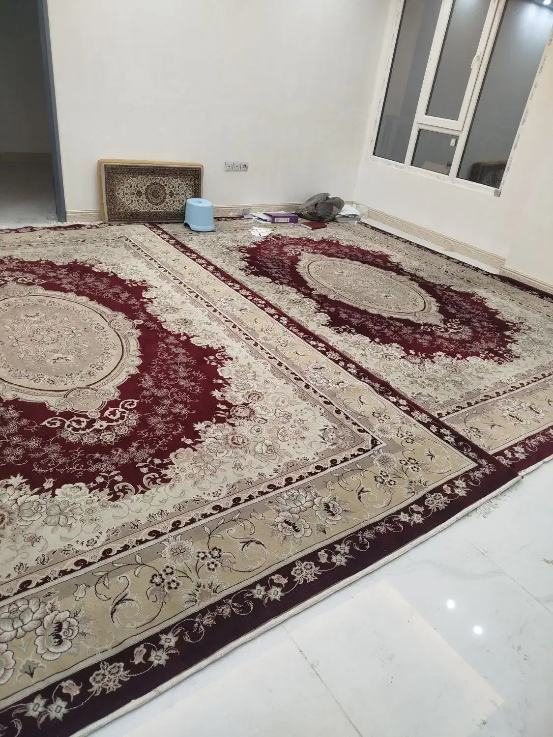 2 تخته فرش 12 متری ماشینی|فرش|ری, شهادت|دیوار