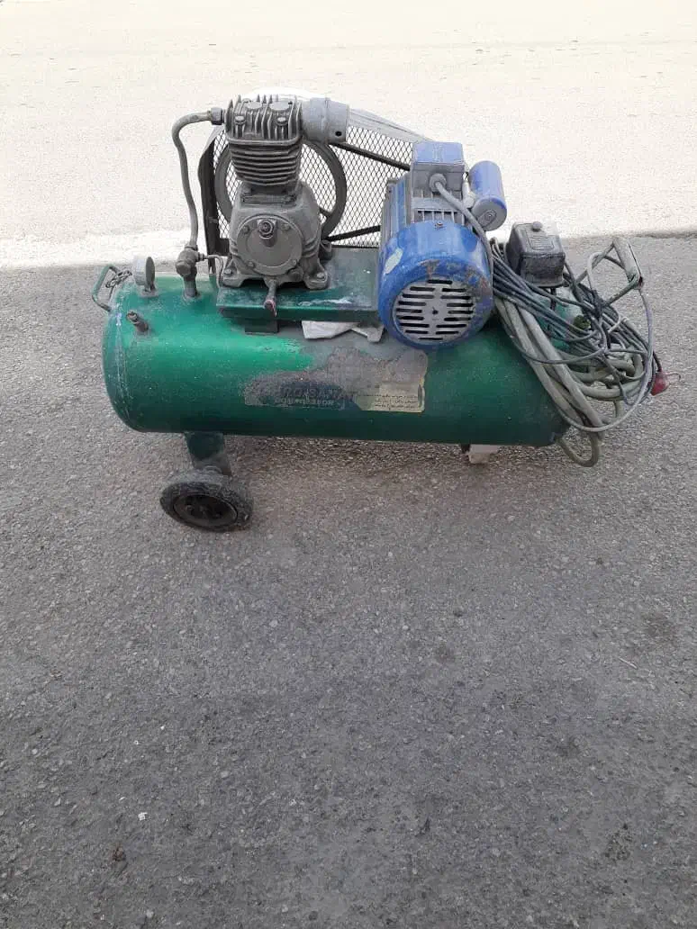 پمپ باد ۸۰ لیتری صنعتی|ابزارآلات|نیر (اردبیل), |دیوار