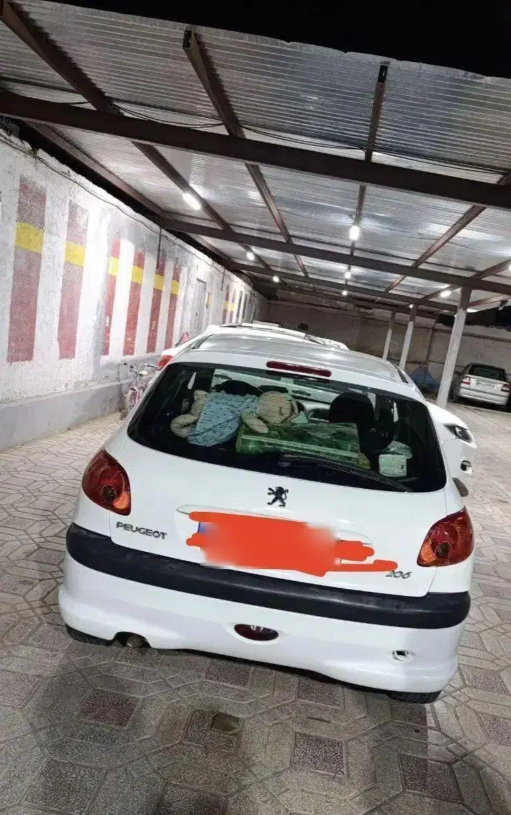 پژو۲۰۶ مدل۸۸ تیپ۲|خودرو سواری و وانت|تهران, جوادیه تهرانپارس|دیوار