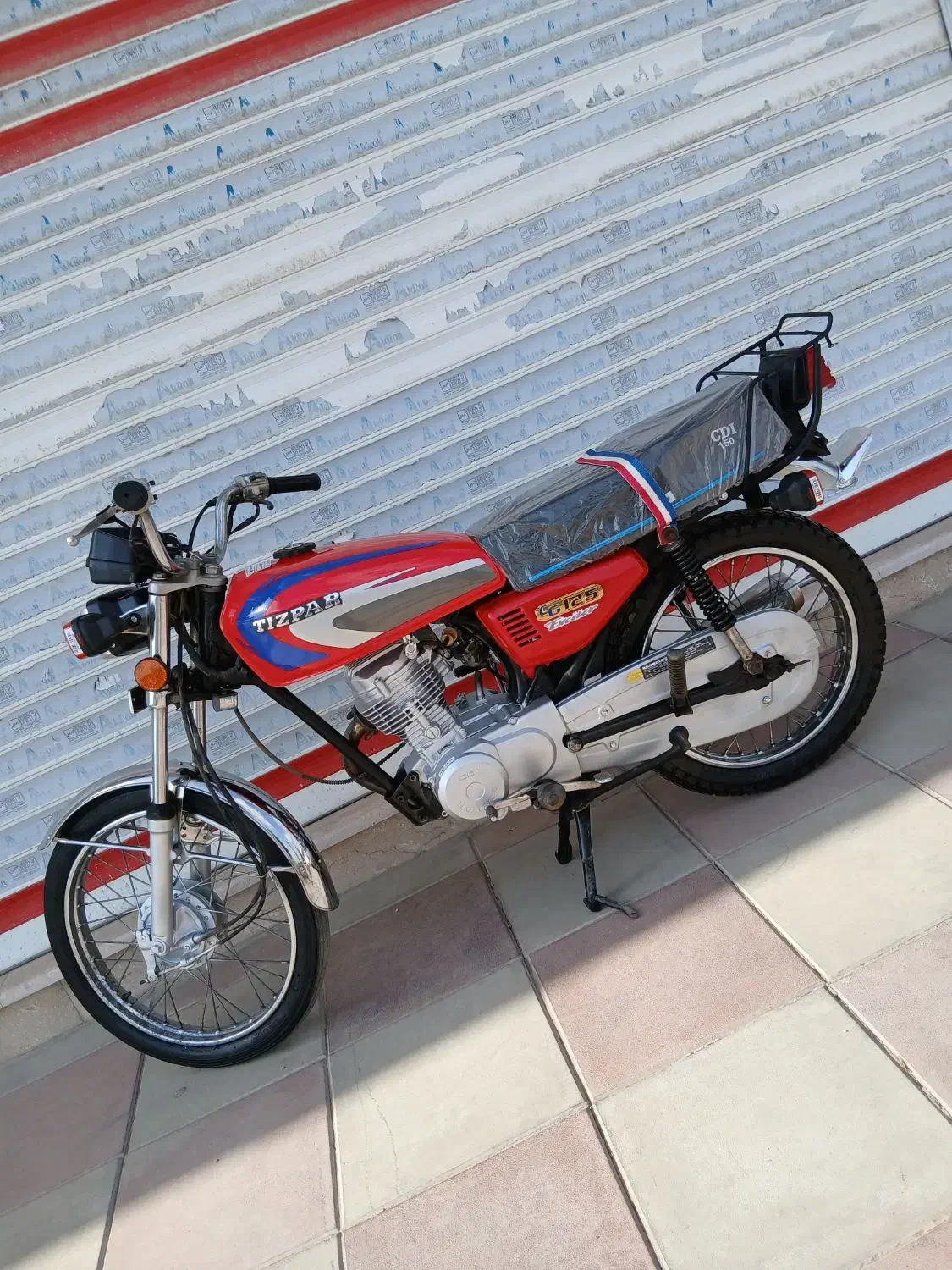 موتور هندا ۱۲۵ مزایده|موتورسیکلت|نظرآباد, رسالت|دیوار