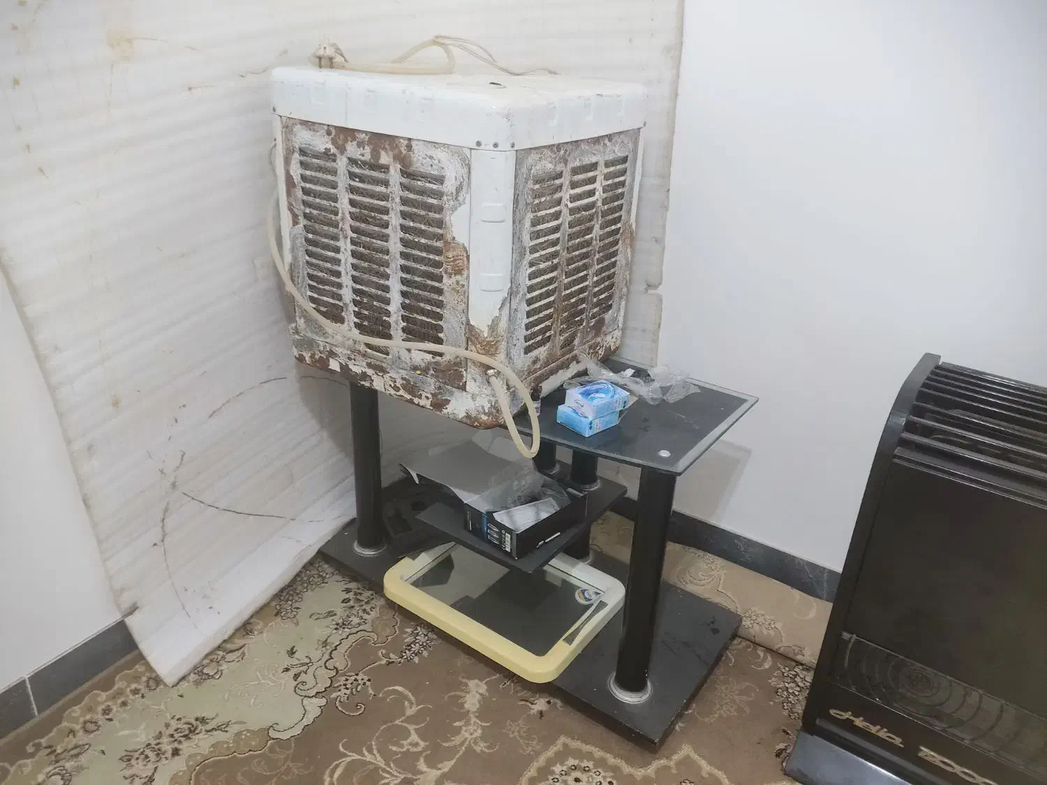 وسایل خونه حراج قیمت جلوشون هست|بخاری، هیتر، شومینه|قم, قلعه کامکار|دیوار