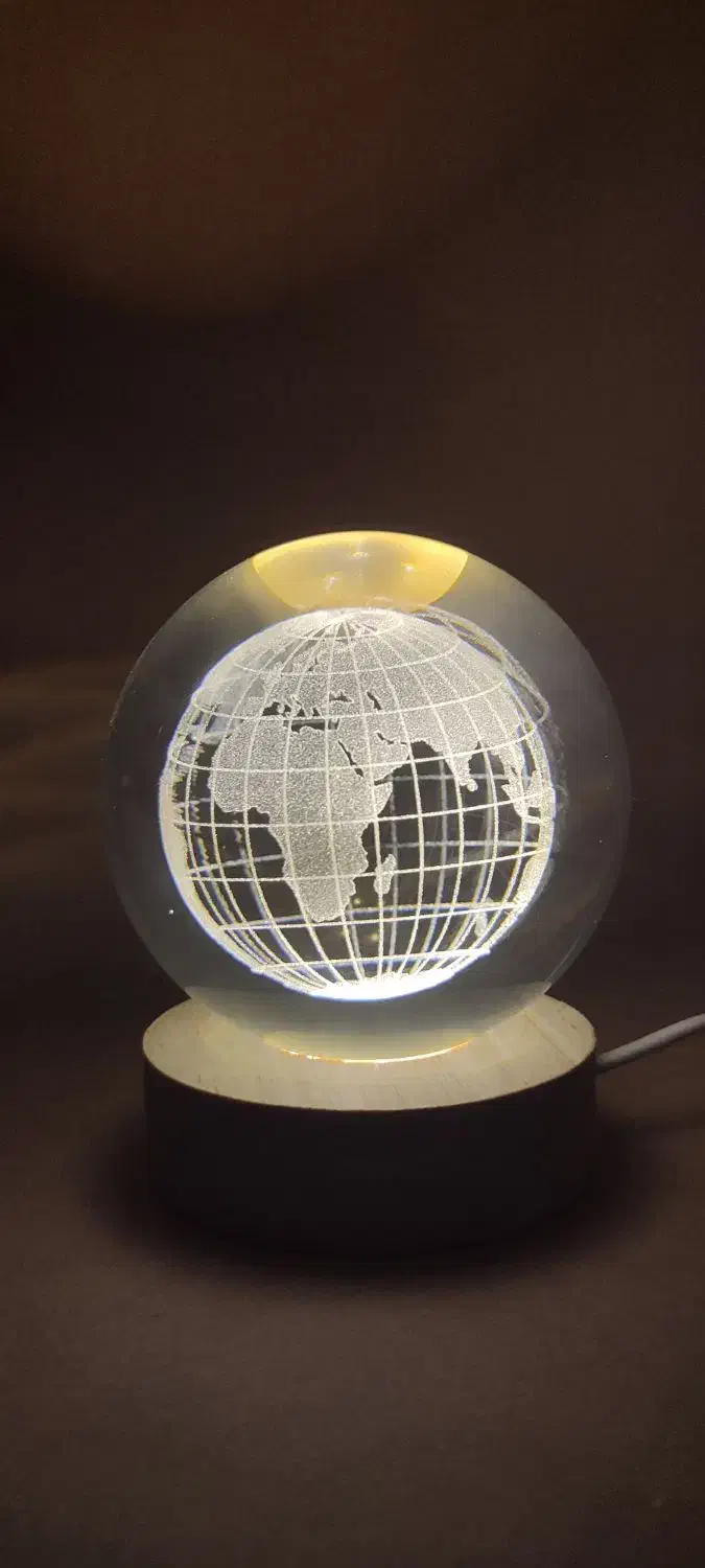 گوی کریستالی سایز هشت (عمده)|چراغ خواب و آباژور|بندر گناوه, |دیوار