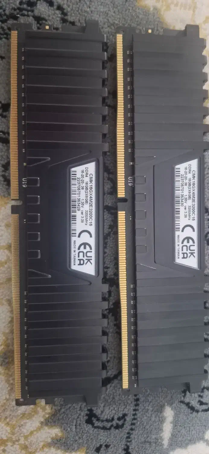 رم DDR4 و فن CPU|قطعات و لوازم جانبی رایانه|قم, نیروگاه|دیوار