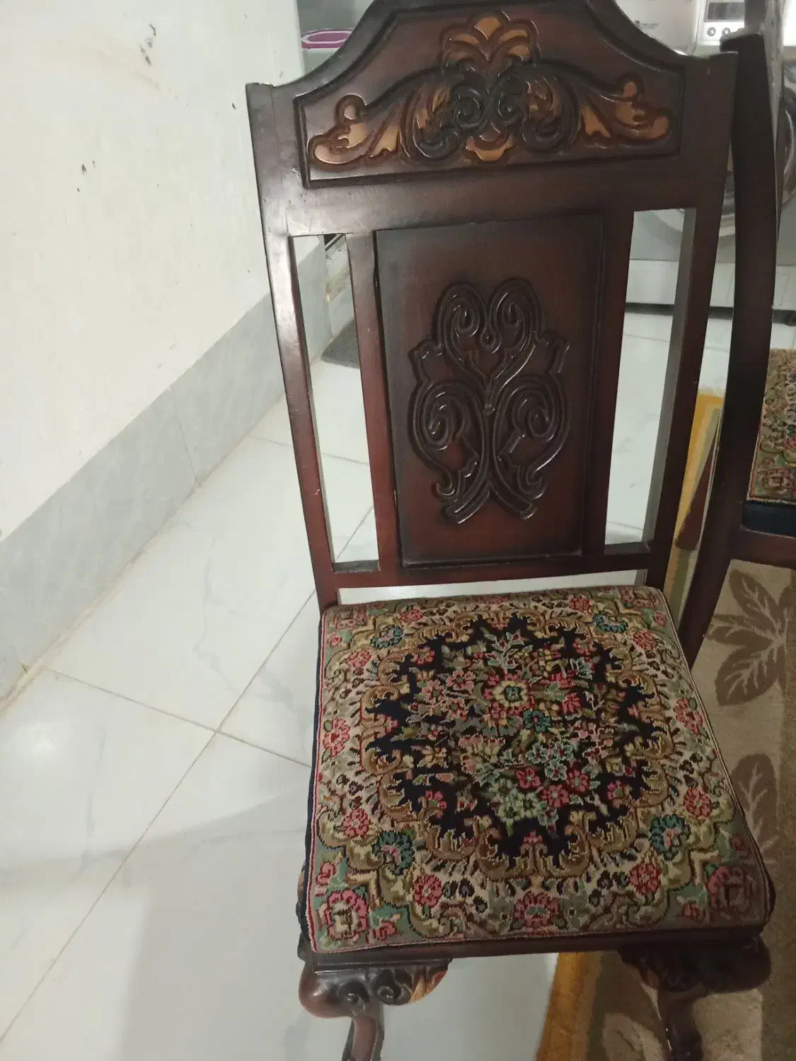 میز ناهار خوری 6 نفره س|میز و صندلی غذاخوری|کرمان, |دیوار