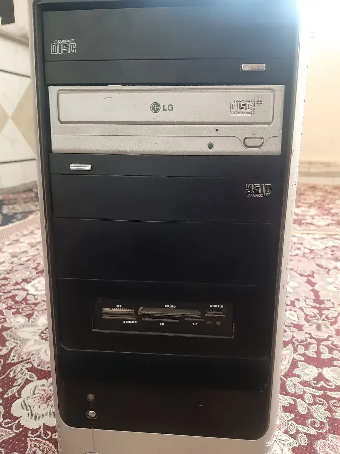 کیس کامپیوتر سالم کارت گرافیک مجزا آماده استفاده|رایانه رومیزی|زاهدان, |دیوار