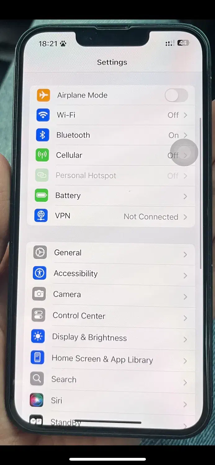 Iphone 13 normal zaa 128 gig|موبایل|کرمانشاه, |دیوار