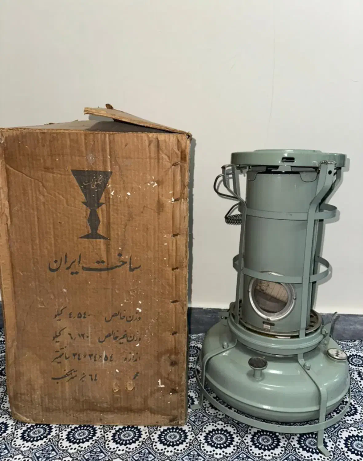 چراغ نفتی اکبند علائدین والور بخاری قدیمی عتیقه|بخاری، هیتر، شومینه|قزوین, |دیوار