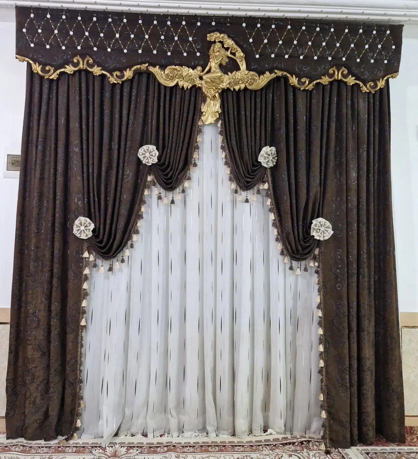 پرده|پرده، رانر، رومیزی|کازرون, |دیوار