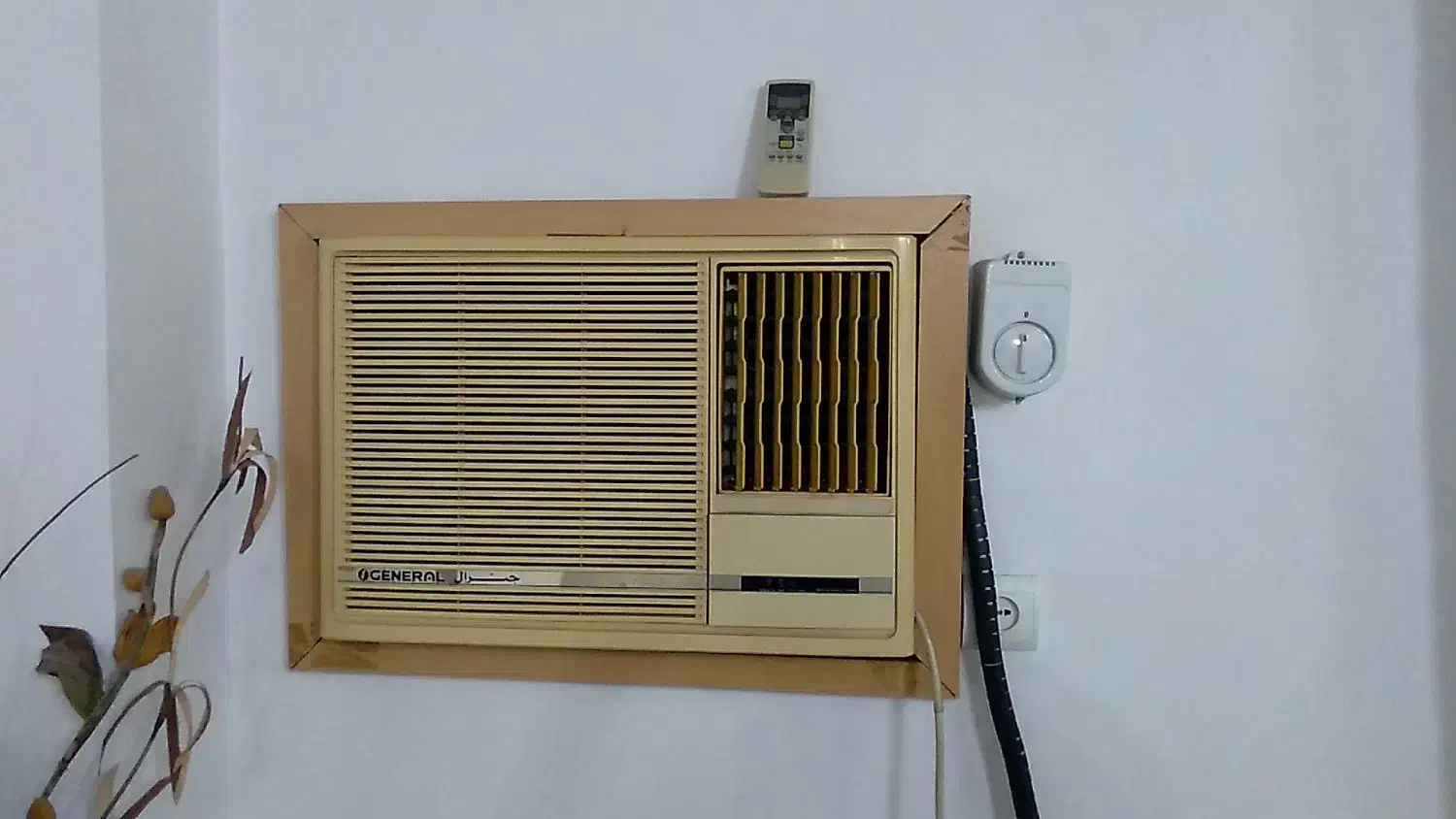 کولر پنجره ای جنرال با کنترل ۱۸ هزار|کولر گازی و فن‌کوئل|رشت, دروازه لاکان|دیوار