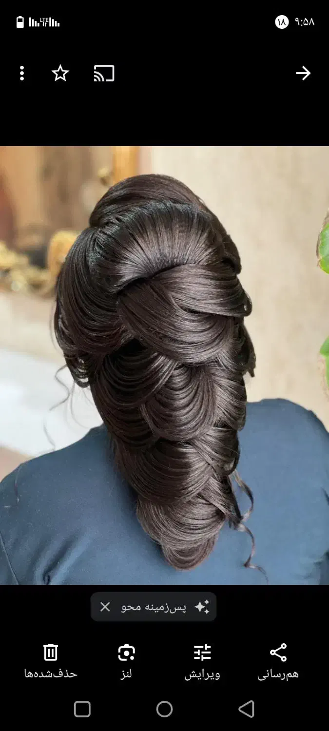 شنیون کارومیکاپ کارهستم.|خدمات آرایشگری و زیبایی|بناب, |دیوار