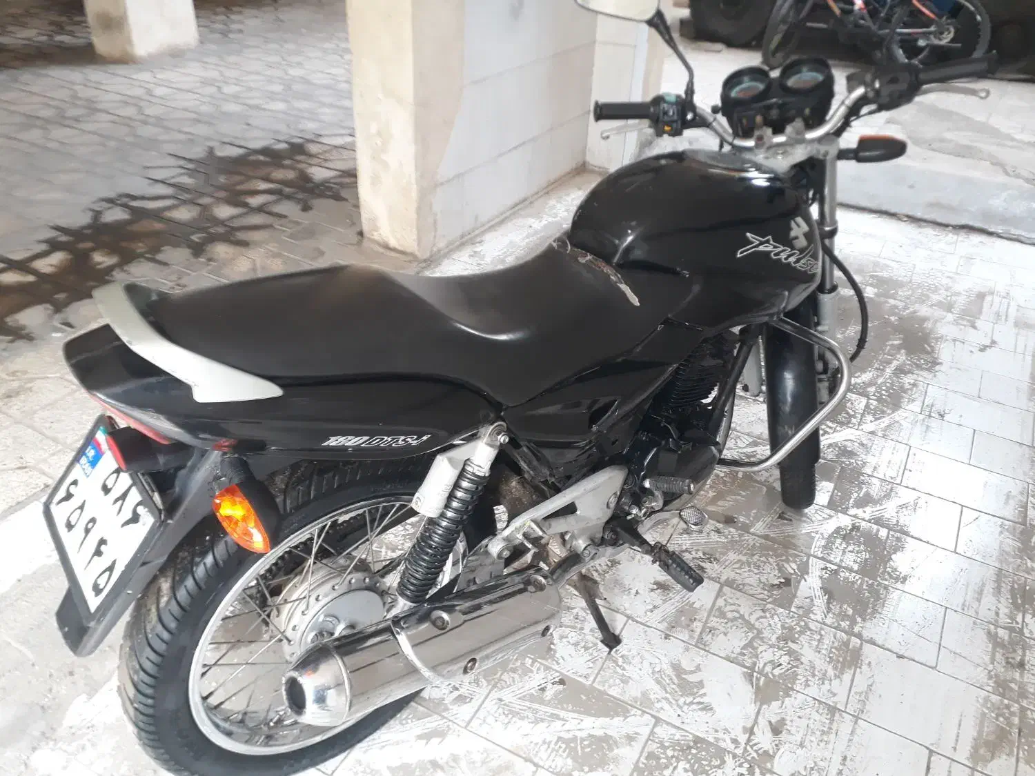 پولسار پلاک ملی|موتورسیکلت|بهشهر, |دیوار