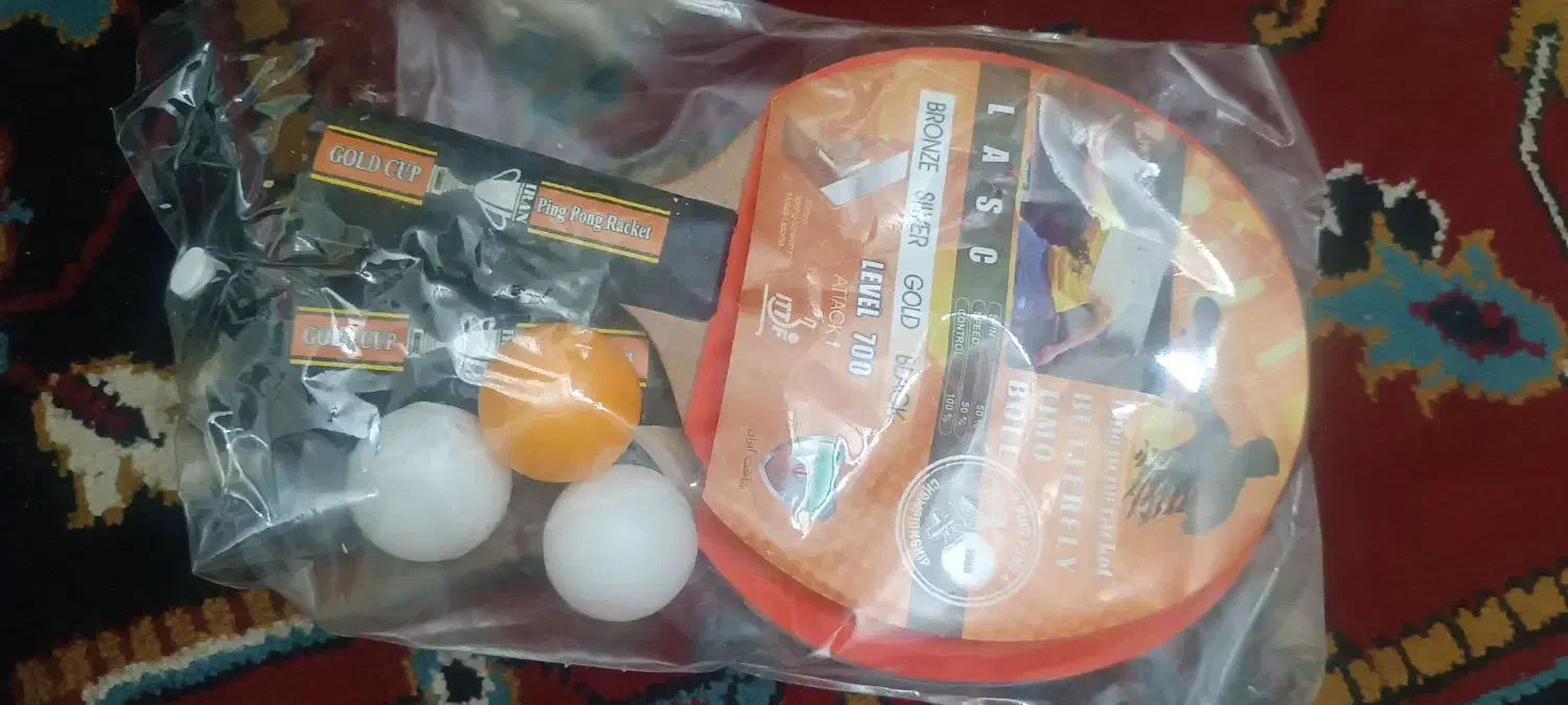 راکت پینگ پنگ استفاده نشده|تجهیزات ورزشی|اسلام‌شهر, شهرک مهدیه|دیوار