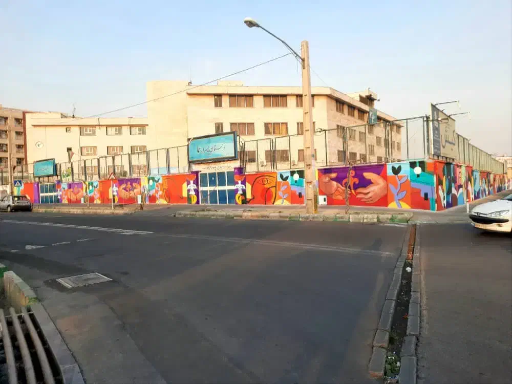 دیوارنویسی نقاشی مدارس  دیوار نویسی رنگ سوله چکی|خدمات پیشه و مهارت|محمدشهر, کوی بهار|دیوار