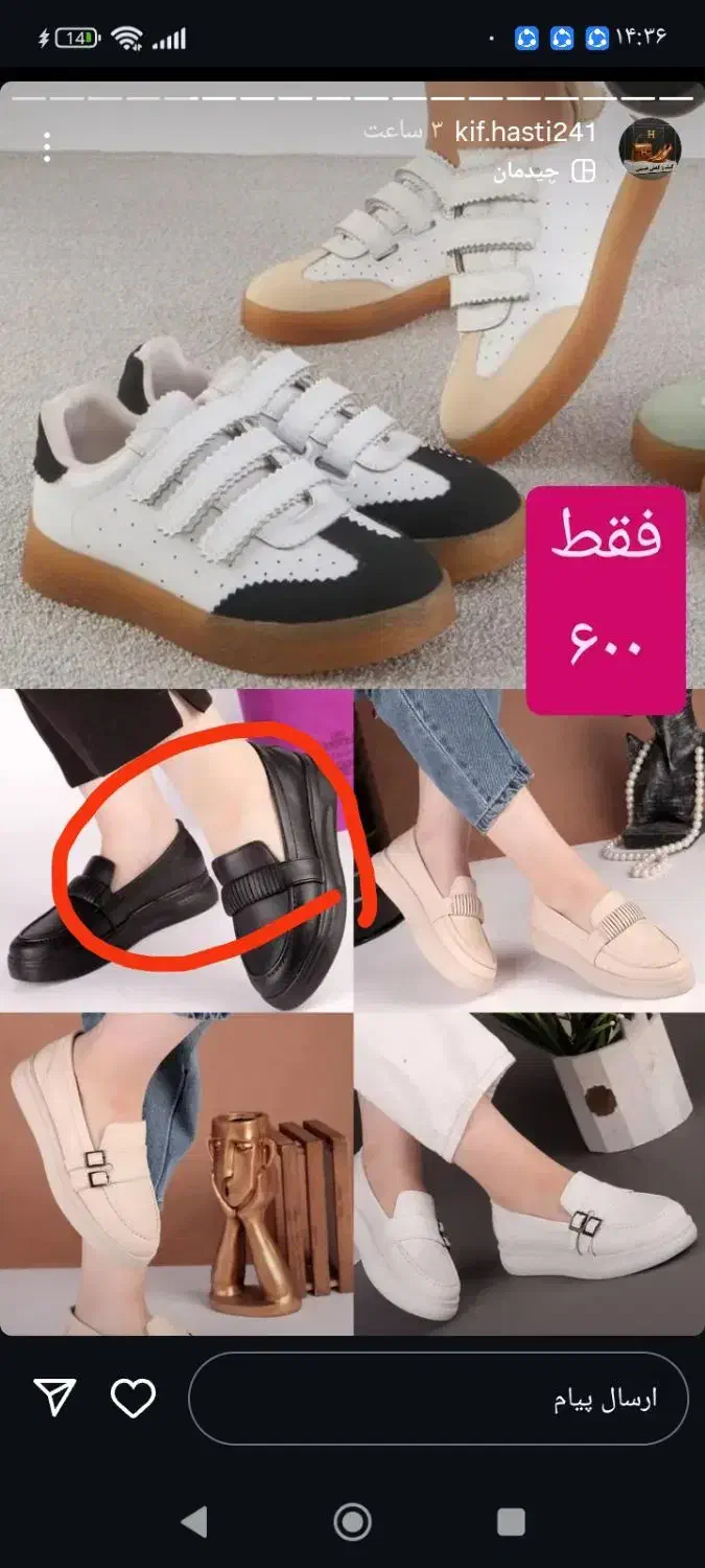 کفش زنانه|کیف، کفش، کمربند|همدان, |دیوار